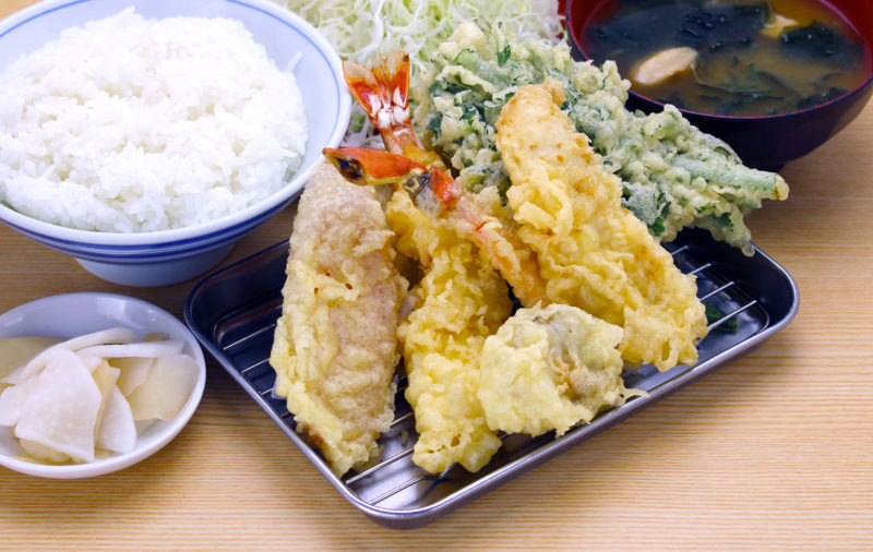 期間限定！冬のご馳走と季節野菜の天ぷら膳